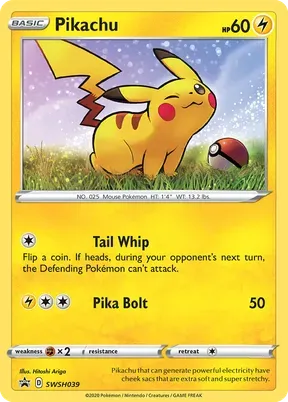 Pikachu #SWSH039