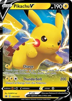 Pikachu V #SWSH061