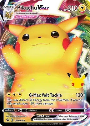 Pikachu VMAX #SWSH062