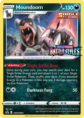 Houndoom #SWSH090