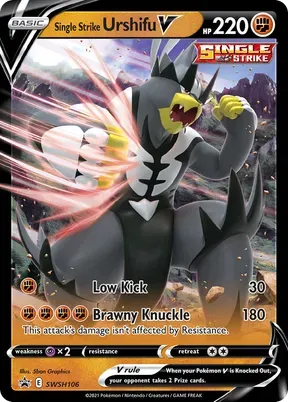 Single Strike Urshifu V #SWSH106