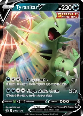 Tyranitar V #SWSH109