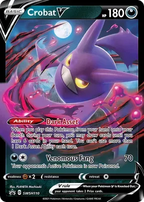 Crobat V #SWSH110