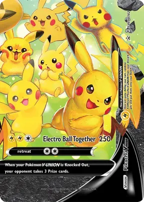 Pikachu V-UNION #SWSH142