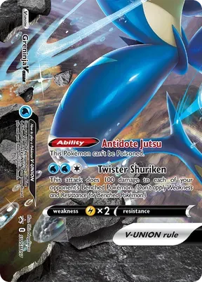 Greninja V-UNION #SWSH157