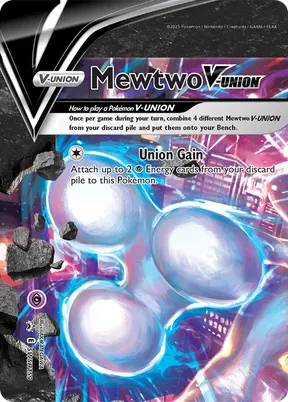 Mewtwo V-UNION #SWSH159