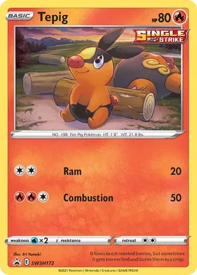 Tepig #SWSH172