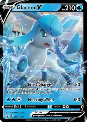 Glaceon V #SWSH196