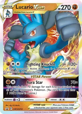 Lucario VSTAR #SWSH214