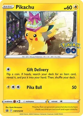 Pikachu #SWSH234