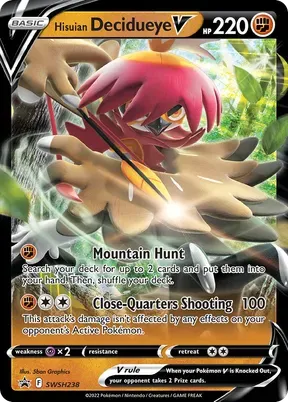 Hisuian Decidueye V #SWSH238