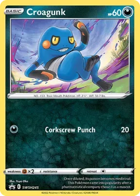 Croagunk #SWSH245