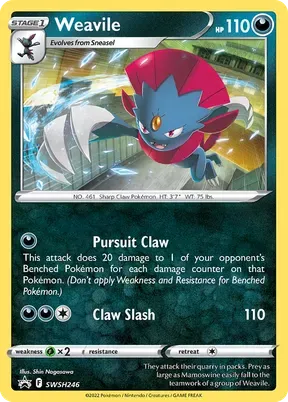 Weavile #SWSH246