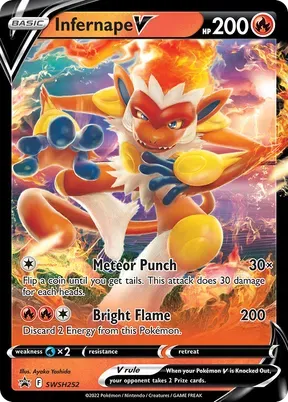 Infernape V #SWSH252