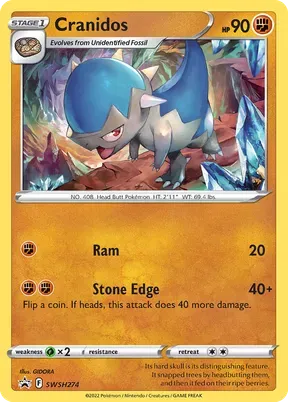Cranidos #SWSH274