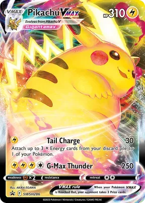 Pikachu VMAX #SWSH286