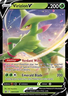Virizion V #SWSH295
