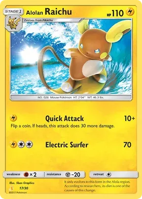 Alolan Raichu #17