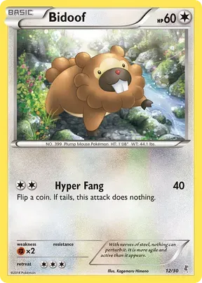Bidoof #12