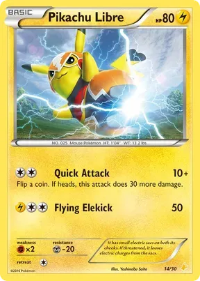 Pikachu Libre #14