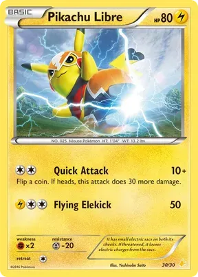 Pikachu Libre #30