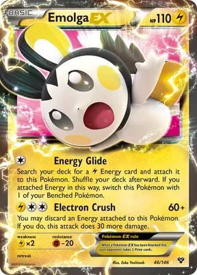 Emolga-EX #46