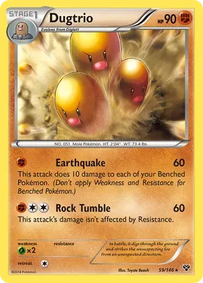 Dugtrio #59