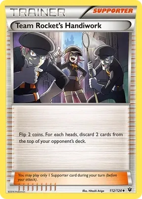 Team Rocket's Handiwork #112
