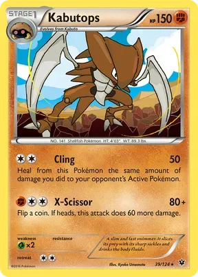 Kabutops #39