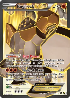 Regirock-EX #43a