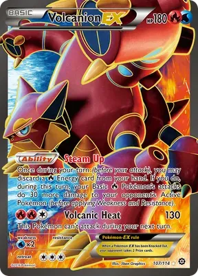Volcanion-EX #107