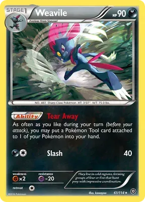 Weavile #61