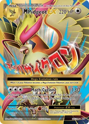 M Pidgeot-EX #105