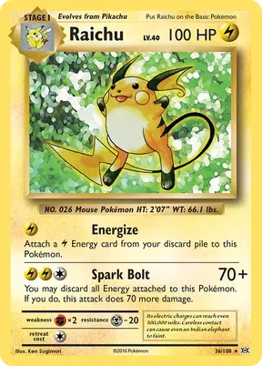 Raichu #36