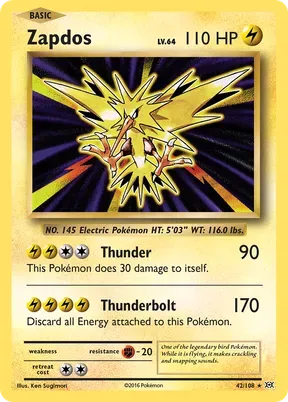 Zapdos #42