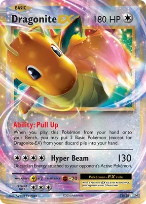 Dragonite-EX #72