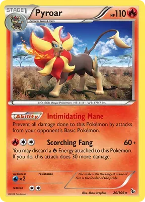 Pyroar #20