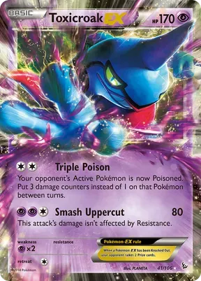 Toxicroak-EX #41