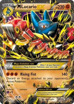 M Lucario-EX #55