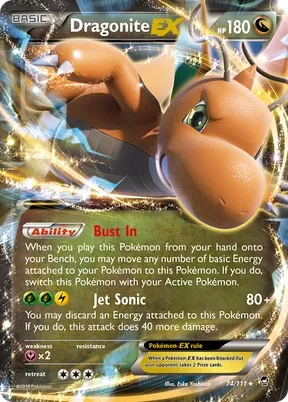 Dragonite-EX #74