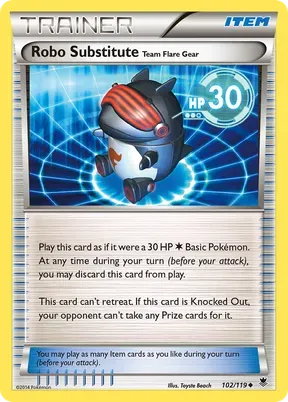 Robo Substitute Team Flare Gear #102