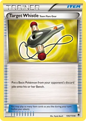 Target Whistle Team Flare Gear #106