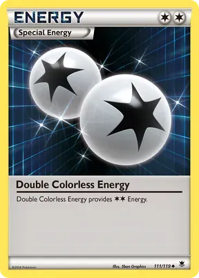 Double Colorless Energy #111