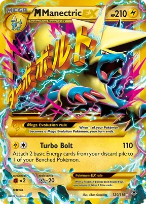 M Manectric-EX #120
