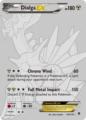 Dialga-EX #122