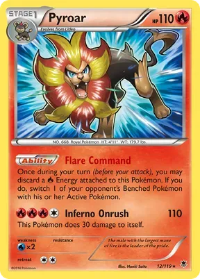 Pyroar #12