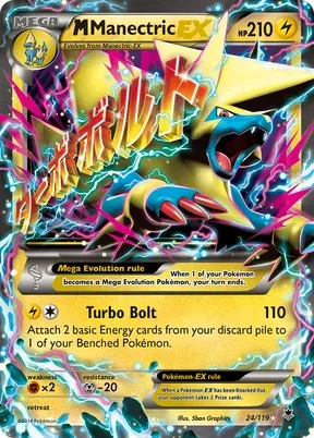 M Manectric-EX #24
