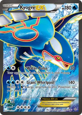 Kyogre-EX #148
