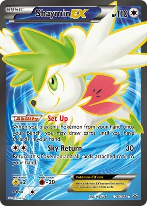 Shaymin-EX #106