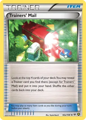Trainers' Mail #92a